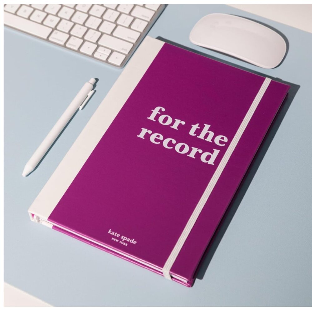 Kate‎ Spade 'For the Record' Notebook | NWT